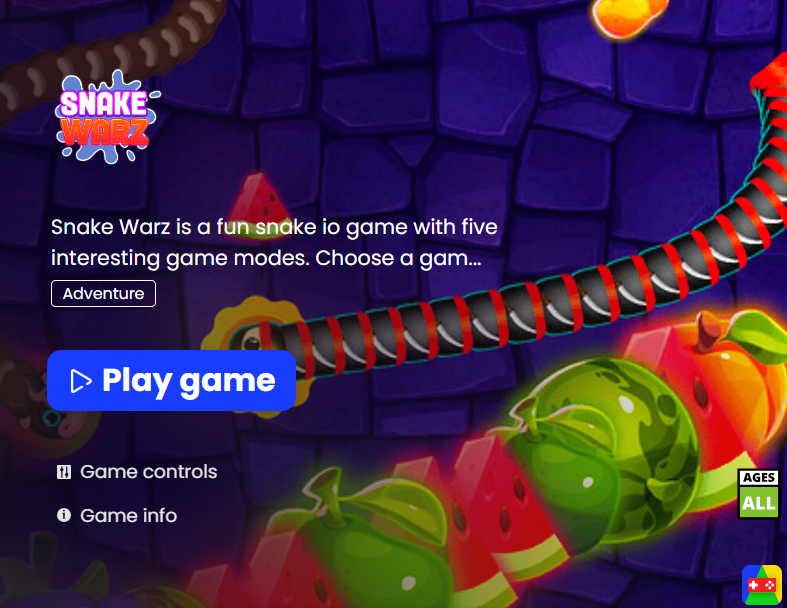 Snake Warz is survival of the slitheryest